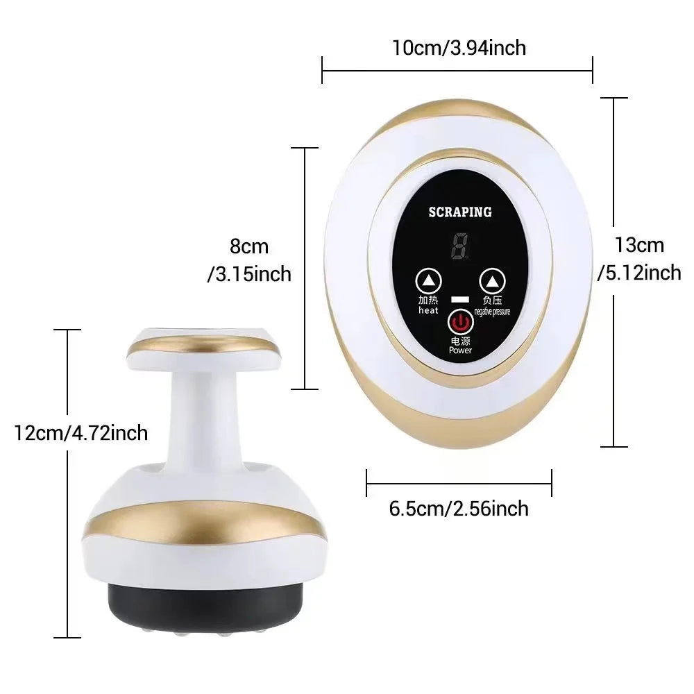 Electric cupping body massager.