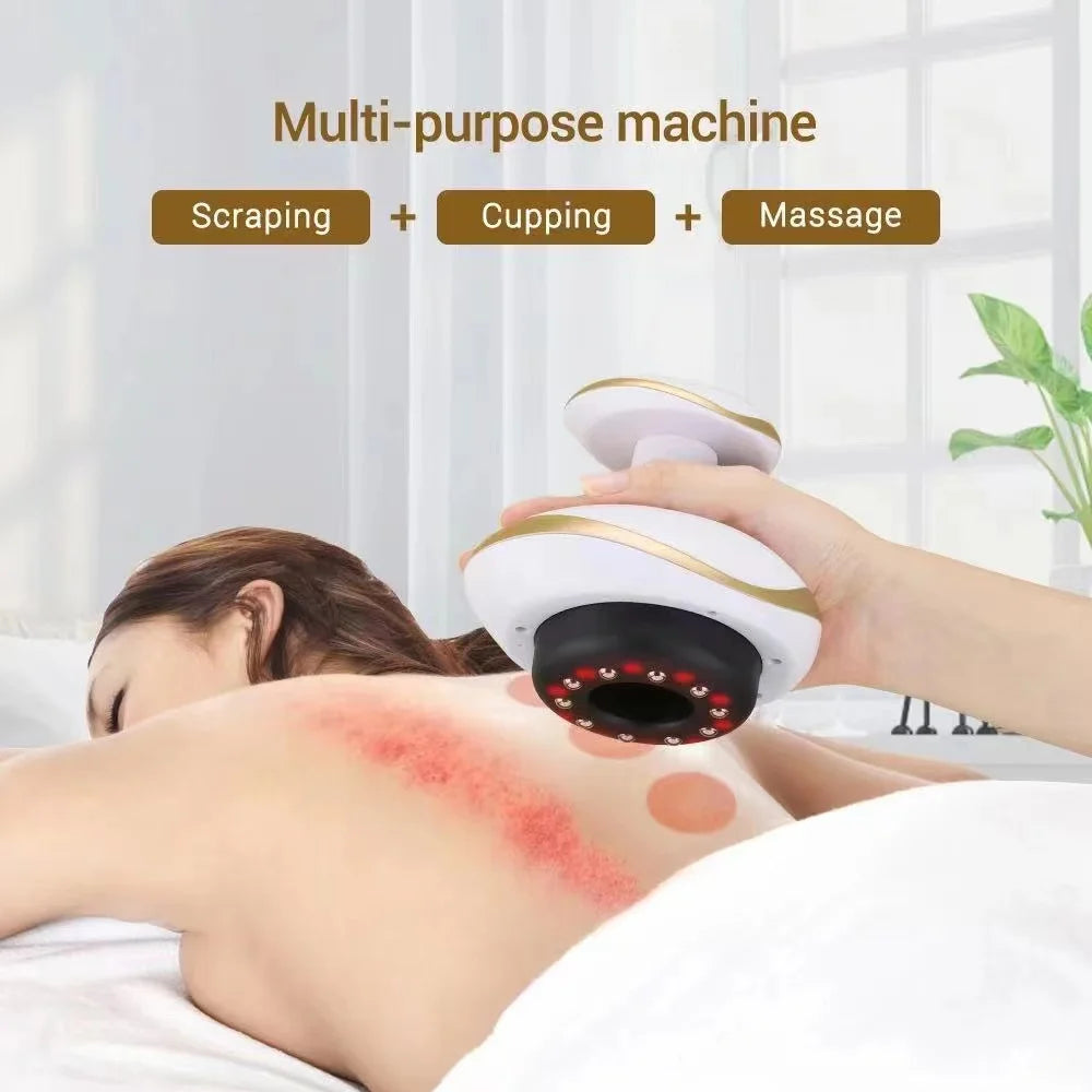 Electric cupping body massager.