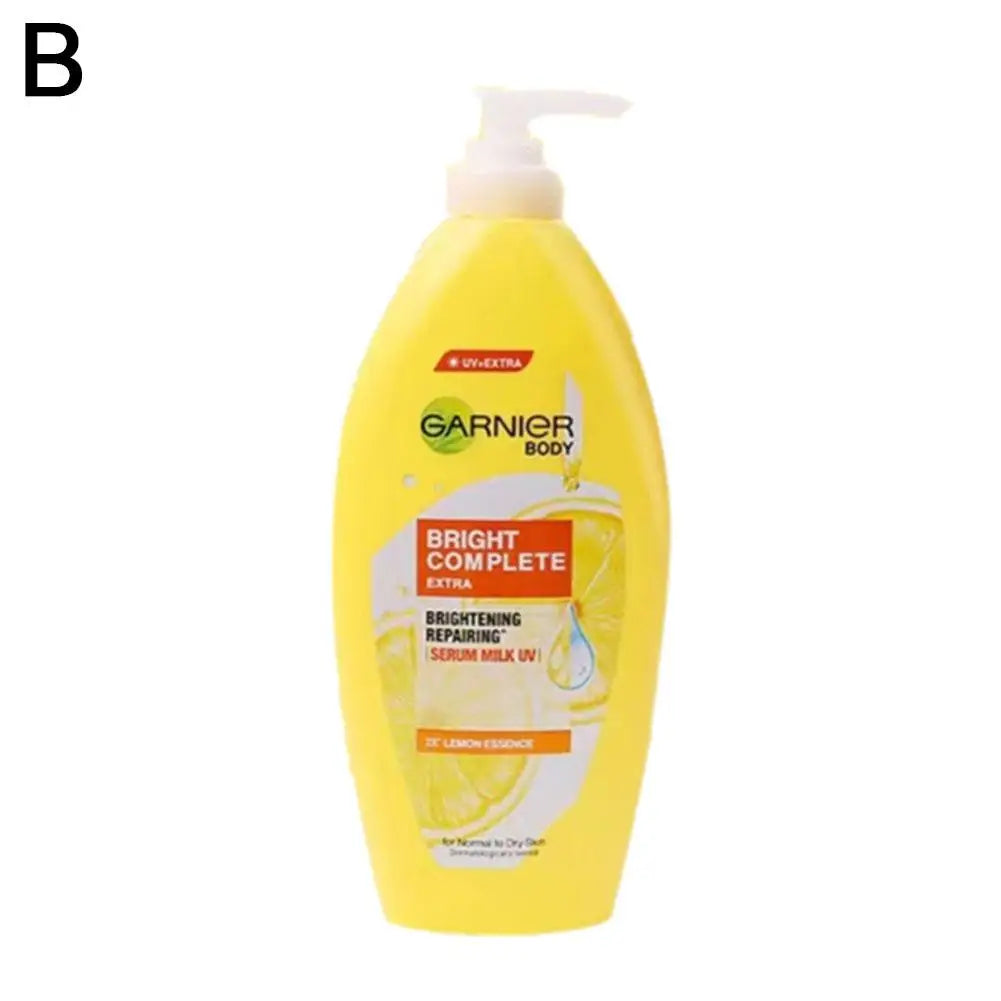 For GARNIER Lemon Vitamin C Body Lotion Cream 400ml Brightening Repairing Refreshing Skin Care